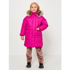 Зимове пальто для дівчат Lenne THALIA 23333 колір малиновий - 23333-271