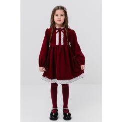 Вельветова сукня для дівчат Suzie Емілія DR251-Y5F01, колір бургунд - DR251-Y5F01