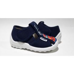 Тестильні дитячі туфлі Waldi Паша 360/12-679, колір синій