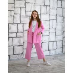 Трикотажный костюм для девочки Filatova, цвет розовый - 374