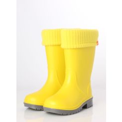 Дитячі гумові чоботи Alisa-Line, колір жовтий - de-152188