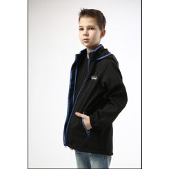 Демісезона дитяча куртка Joiks Softshell SoF-06, колір чорний