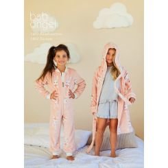 Детский домашний халат для девочки Baby Angel арт. 1402-02 - 1402-02