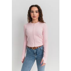 Лонгслів для дівчат Suzie Леяна SW197-Y5F22, колір рожевий - SW197-Y5F22