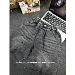 Джинсові шорти-бермуди Gobolina Baby 26113, колір темно-сірий