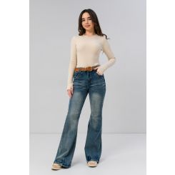 Утеплені джинси для дівчат Suzie Бентен LP203-Y5F17, колір блакитний - LP203-Y5F17