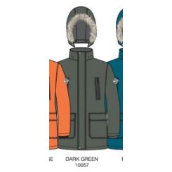 Зимова куртка-парка для хлопців Huppa ROMAN 2 12380230, колір 10057