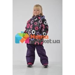 Куртка зимняя для девочки  Huppa CLASSY, цвет dark gray pattern P18 - 17710030-P1817710030-P18Х