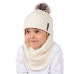 Зимова шапка-шолом Lenne KEIKI 24591, колір 100 - 24591-100