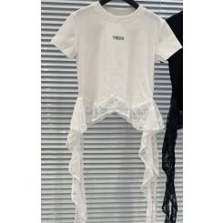 Підліткова футболка для дівчат Gobolina Baby XS116, колір білий