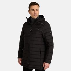 Демісезонна чоловіча куртка Huppa JARNO 12788014, колір чорний 30009 - 12788014-30009