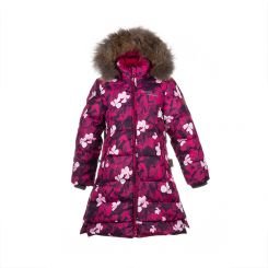 Пальто-пуховик зимний для девочки Huppa PARISH 12470055, цвет 81063 - 12470055-8106312470055-81063Х
