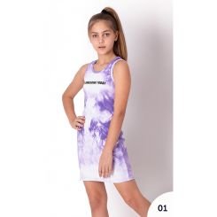 Летнее платье для девочки-подростка  Mevis, цвет фиолетовый