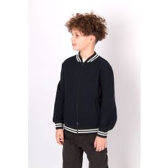 Шкільний бомбер для хлопців Mevis 5783-01, колір синій