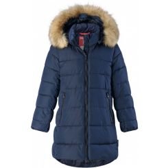 Куртка удлиненная зимняя для девочки Reima LUNTA 531416, цвет 6980