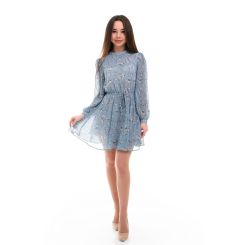 Шифонова сукня Suzie Юніна DR184-Y4F20, колір блакитний - DR184-Y4F20