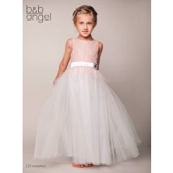 Нарядное платье  Baby Angel 1231, цвет пудровый - 1239