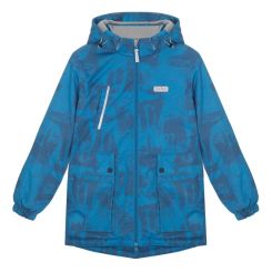 Демісезонна утеплена куртка-парка для хлопців Joiks EW-235, колір яскраво-синій - EW-235