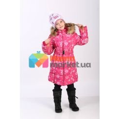 Пальто для девочки Huppa YACARANDA 12030030, цвет 94263 - 12030030-94263