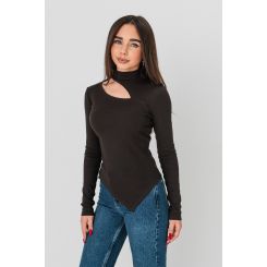 Підлітковий гольф для дівчат Suzie Агнес SW180-Y5F22, колір шоколадний - SW180-Y5F22