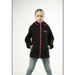 Демісезона дитяча куртка Joiks Softshell SoF-05, колір чорний - SoF-05