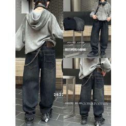 Утеплені дитячі універсальні джинси на флісі A`M 262202, колір синій - 262202