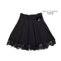 Школьная юбка MONE 1213, цвет черный - 1213