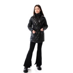 Демісезона куртка для дівчат Suzie Джессамі, колір чорний - JC012-Y2F11