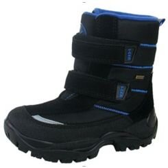 Зимние  мембранные ботинки для детей Tigina 9795, цвет черно-синий