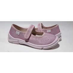 Тестильні туфлі для дівчат Waldi Адель 37312, колір рожевий