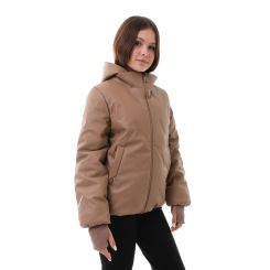 Зимова куртка для дівчат Suzie Аманда, колір коричневий - JC026-Y3F15