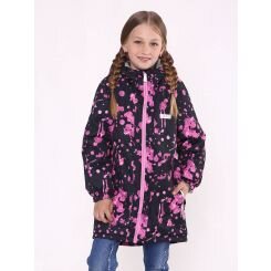 Курточка-парка для девочки Joiks EW-42, цвет разноцвет