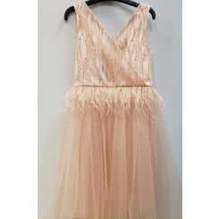 Нарядное платье  Baby Angel 1239, цвет пудровый - 1239