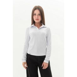 Шкільне поло для дівчат Suzie Елоїза SW052-Y4F22, колір білий - SW052-Y4F22