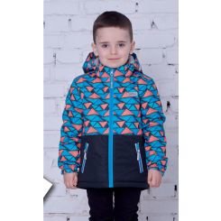 Демисезонная куртка для мальчика Joiks avg-116, цвет  разноцвет