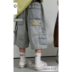 Джинсові шорти-бермуди Gobolina Baby 26002, колір сірий