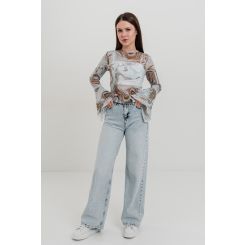Джинси для дівчат Suzie Тесні LP120-Y5F05, колір блакитний - LP120-Y5F05