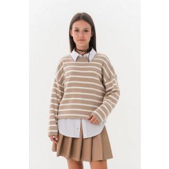 Кофта Suzie Шерідан SW140-Y4F24, колір бежевий - SW140-Y4F24