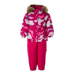 Зимний комплект для девочки Huppa AVERY 41780030, цвет 13263 - 41780030-13263
