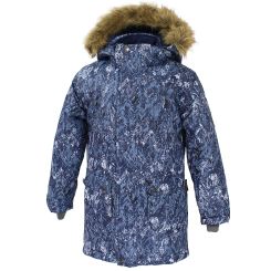 Куртка зимняя для мальчика Huppa VESPER, цвет navy pattern 73286 - 17480030-73286