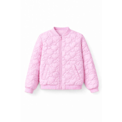 Куртка-бомбер для дівчат Arisweet, колір рожевий