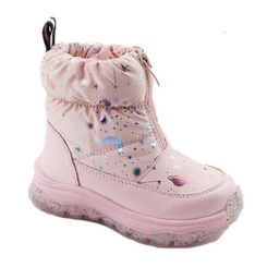 Зимові дитячі черевики-дутіки Apawwa TJ991P-1, колір рожевий - TJ991P-1