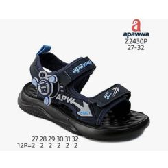Літні босоніжки для хлопців Apawwa 2430, колір синій - z2430p