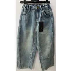 Джинси-беггі для дівчат Belle cose bc264006, колір блакитний - bc264006