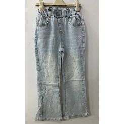 Джинси-кльош з камінцями Gobolina Baby СК285, колір світло-блакитний - СК285