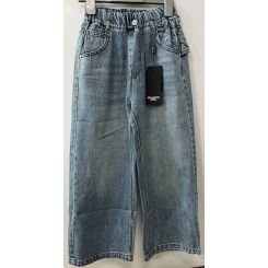 Джинси-палаццо для дівчат Belle cose 26p001, колір блакитний - 26p001