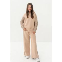 Утеплені костюми Suzie Есме та Рубін SW142-Y4F17 LP126-Y4F17, колір бежевий - SW142-Y4F17 LP126-Y4F17