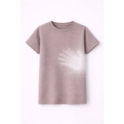 Підліткова унісекс-футболка Arisweet, колір бежевий