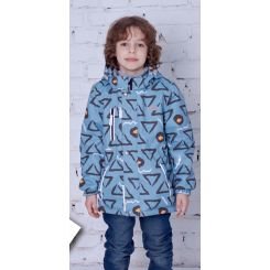 Демисезонная куртка для мальчика Joiks avg-119, цвет морская волна