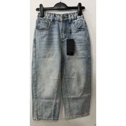 Джинси-беггі для дівчат Belle cose bc264002, колір блакитний - bc264002